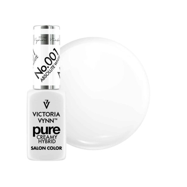 VICTORIA VYNN - PURE CREAMY HYBRID - 001 ABSOLUTE WHITE (Nagellack, Gellack)