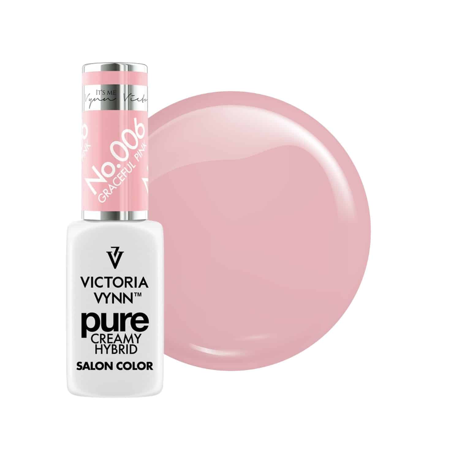 VICTORIA VYNN - PURE CREAMY HYBRID - 006 GRACEFUL PINK (Nagellack, Gellack)