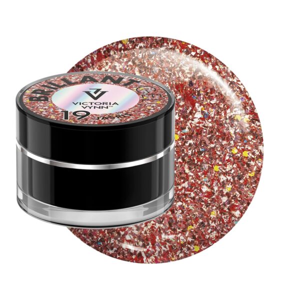 Victoria Vynn - Brillant Gel 19 Jaspis 5g - Glänzendes Gel zur Dekoration