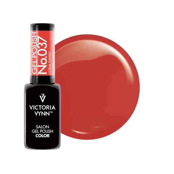 Victoria Vynn - Gel Polish - 037 Coral Sunset 8ml (Nagellack, Gellack)