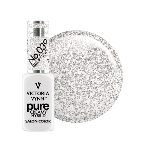VICTORIA VYNN - PURE CREAMY HYBRID - 039 LUXURY SILVER (Nagellack, Gellack)