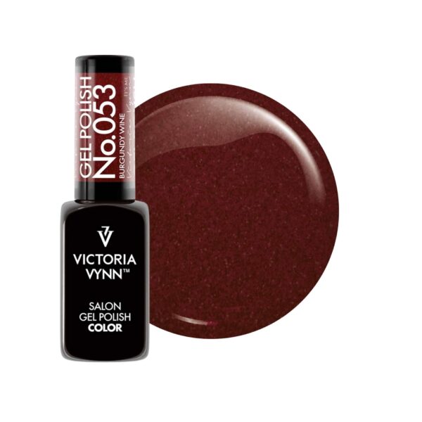 Victoria Vynn - Gel Polish - 053 Burgundy Wine 8ml (Nagellack, Gellack)