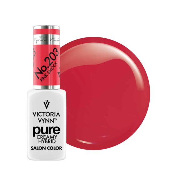 Victoria Vynn - Pure Creamy Hybrid - 203 Pink Shock (Nagellack, Gellack)