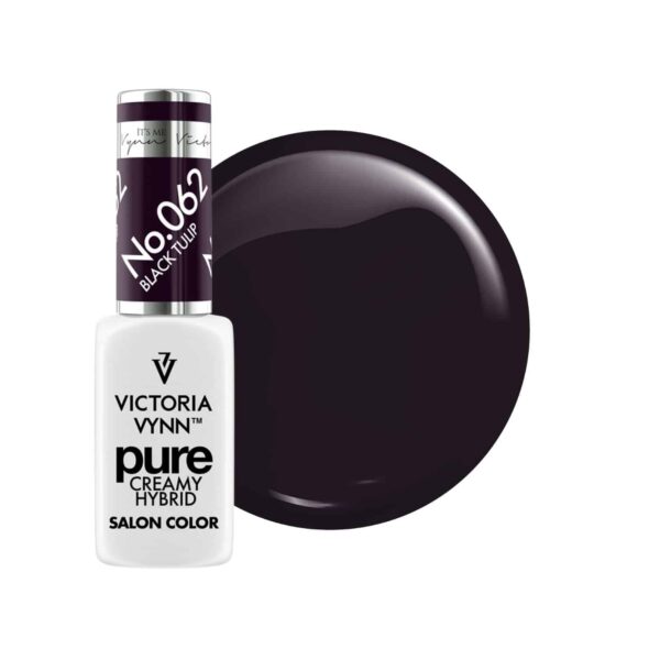 VICTORIA VYNN - PURE CREAMY HYBRID - 062 BLACK TULIP (Nagellack, Gellack)