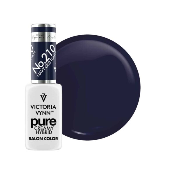 Victoria Vynn - Pure Creamy Hybrid - 210 Navy Old Town 8ml (Nagellack, Gellack)