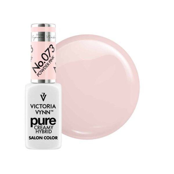 VICTORIA VYNN - PURE CREAMY HYBRID - 073 Powder PINK (Nagellack, Gellack)