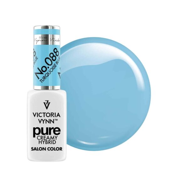 VICTORIA VYNN - PURE CREAMY HYBRID - 088 TURQUOISE BLUE (Nagellack, Gellack)
