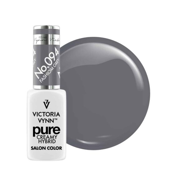VICTORIA VYNN - PURE CREAMY HYBRID - 094 FASHION GREY (Nagellack, Gellack)