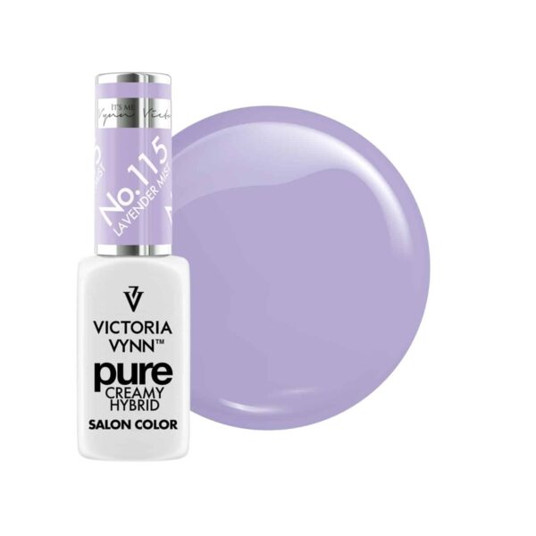 VICTORIA VYNN - PURE CREAMY HYBRID - 115 MIST LAVENDER (Nagellack, Gellack)