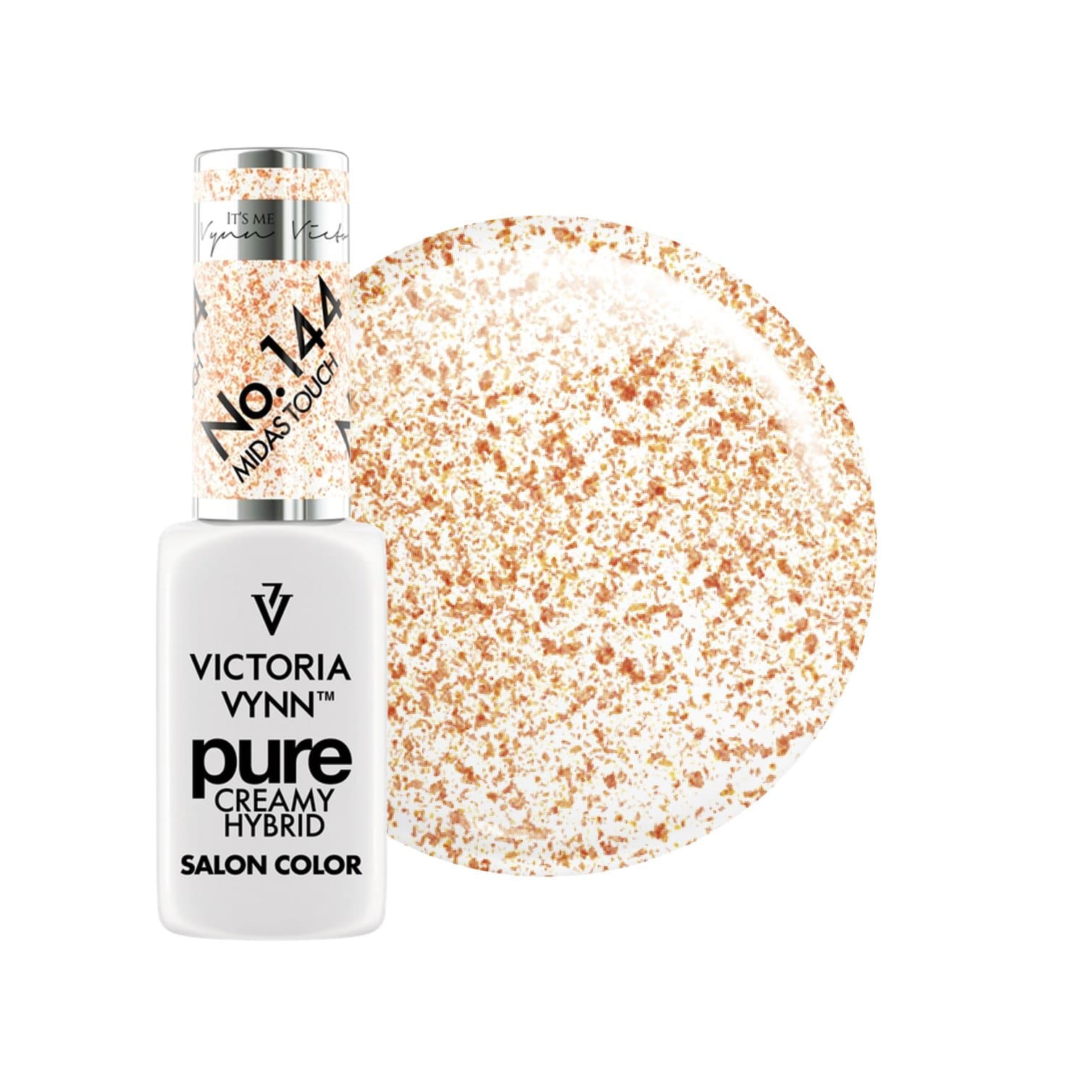 VICTORIA VYNN - PURE CREAMY HYBRID - 144 MIDAS TOUCH (Nagellack, Gellack)