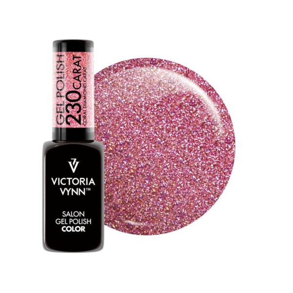Victoria Vynn - Gel Polish - 230 Carat Coral Diamond 8ml (Nagellack, Gellack)
