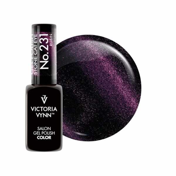 Victoria Vynn - Gel Polish - 231 Stone Cat Eye Rubin 8ml (Nagellack, Gellack)