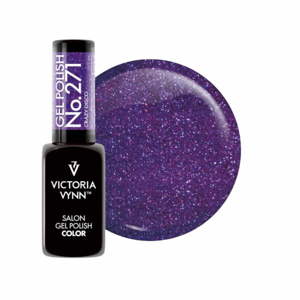 Victoria Vynn - Gel Polish - 271 Crazy Disco 8ml (Nagellack, Gellack)