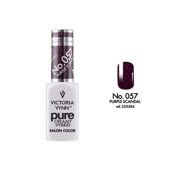 VICTORIA VYNN - PURE CREAMY HYBRID - 057 PURPLE SCANDA (Nagellack, Gellack)