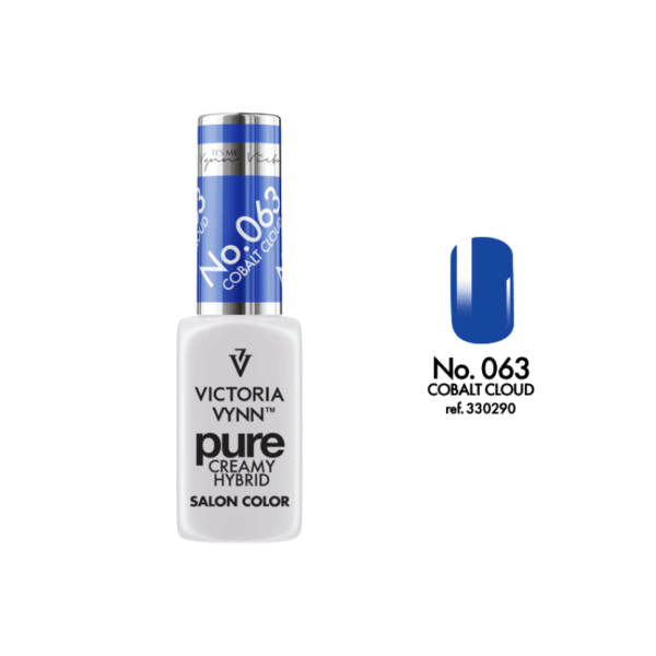 VICTORIA VYNN - PURE CREAMY HYBRID - 063 COBALT CLOUD (Nagellack, Gellack)