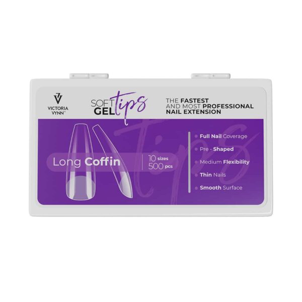 Victoria Vynn - Gel Tip - Long Coffin