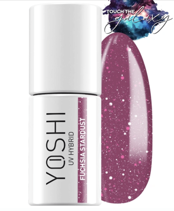 Yoshi - GEL POLISH - Fuchsia Stardust 524 6ml (Gellack/ Nagellack)