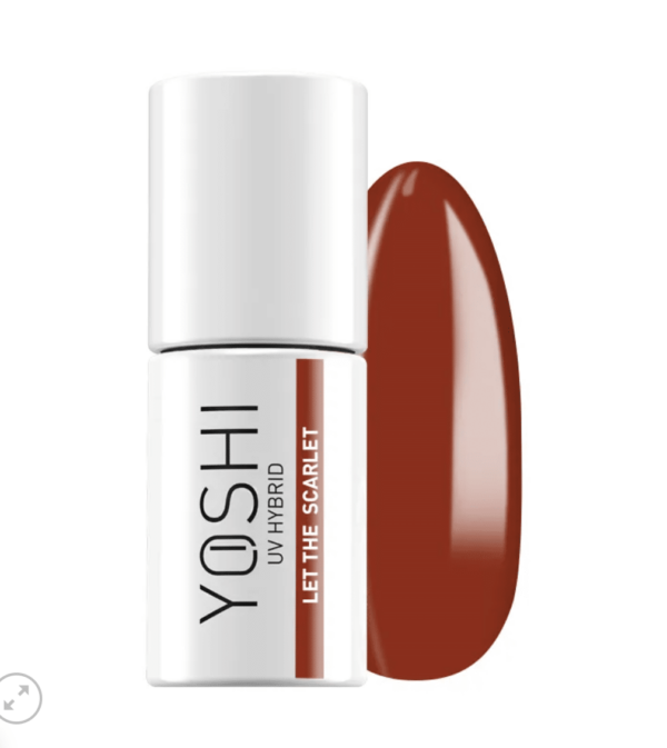 Yoshi - GEL POLISH - Let The Scarlet 604 6ml (Gellack/ Nagellack)