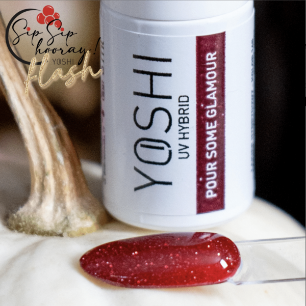 Yoshi - Gel Polish - Pour Some Glamour 145 6ml (Gellack/ Nagellack) – Bild 2