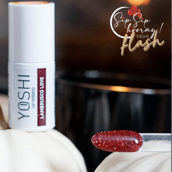 Yoshi - Gel Polish - Lambrusco Love 146 6ml (Gellack/ Nagellack) – Bild 2