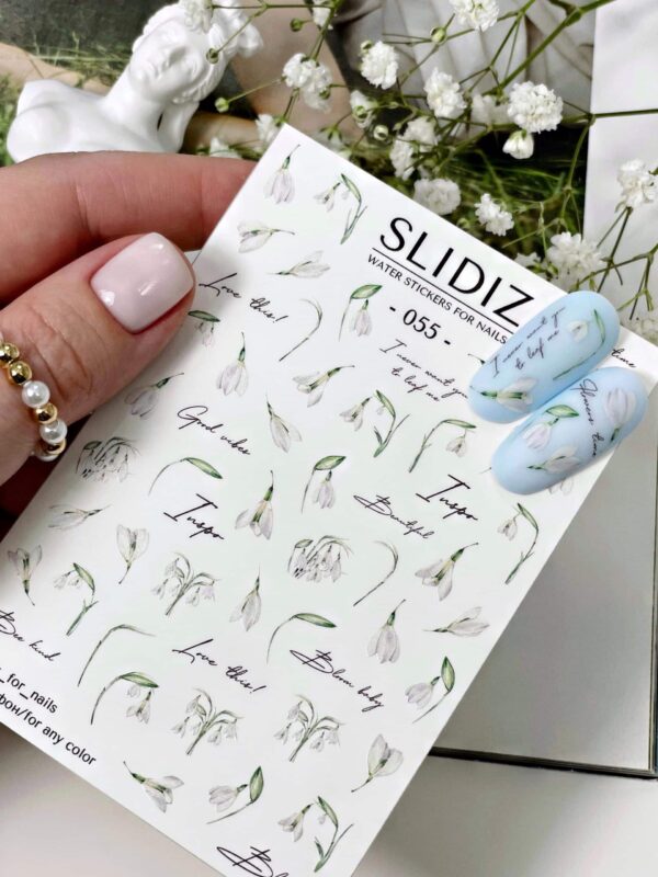 Slidiz - Wasseraufkleber - No.055