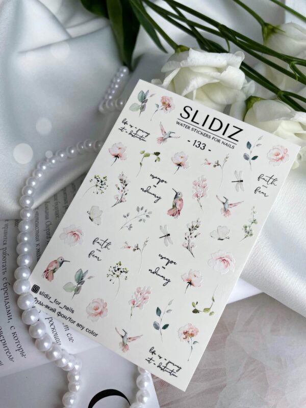 Slidiz - Wasseraufkleber - No.133