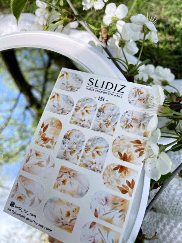 Slidiz - Wasseraufkleber - No.151