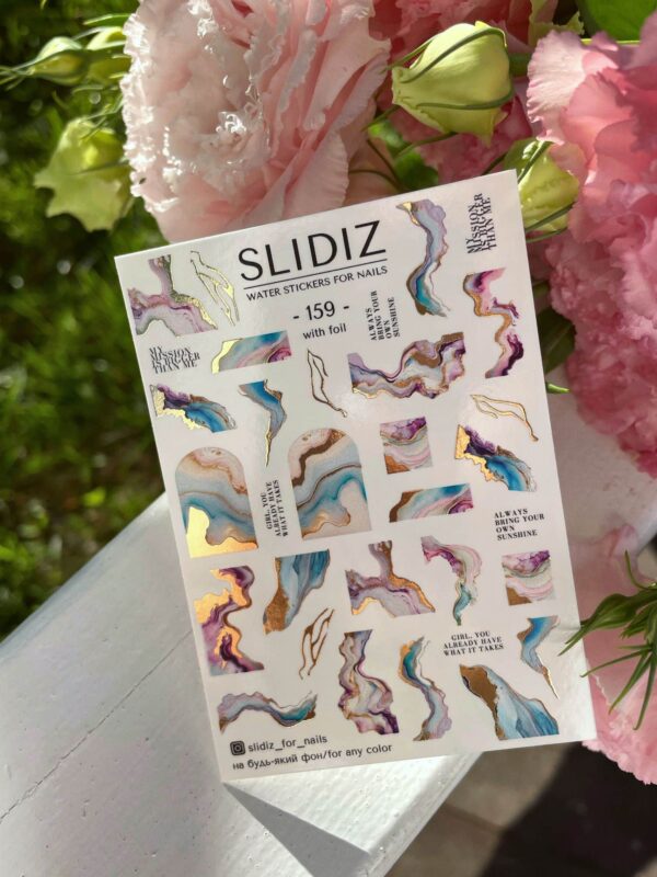 Slidiz - Wasseraufkleber - No.159