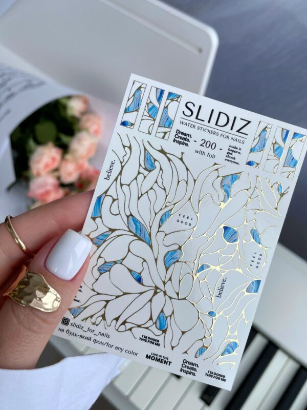 Slidiz - Wasseraufkleber - No.200