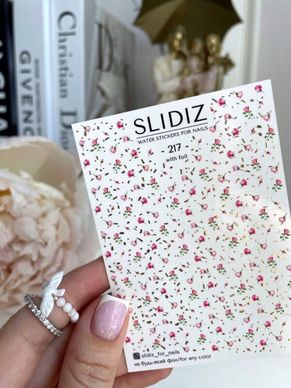 Slidiz - Wasseraufkleber - No.217