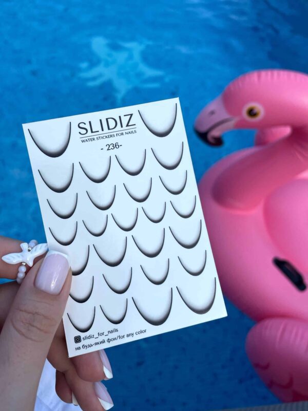 Slidiz - Wasseraufkleber - No.236