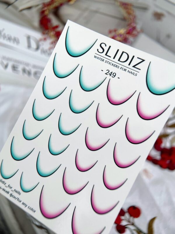 Slidiz - Wasseraufkleber - No.249