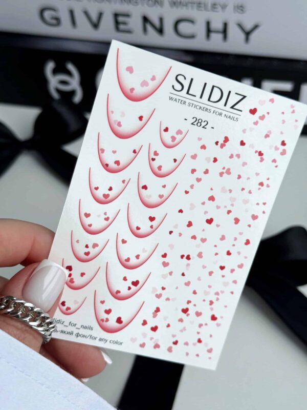 Slidiz - Wasseraufkleber - No.282