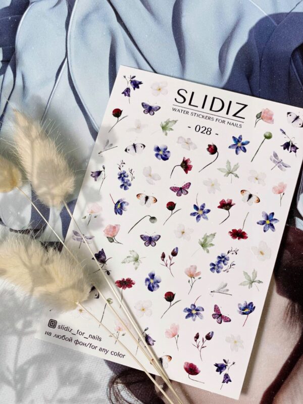 Slidiz - Wasseraufkleber - No.028
