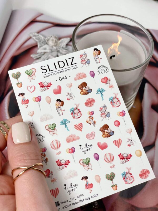 Slidiz - Wasseraufkleber - No.044