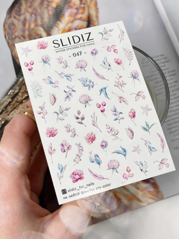 Slidiz - Wasseraufkleber - No.047