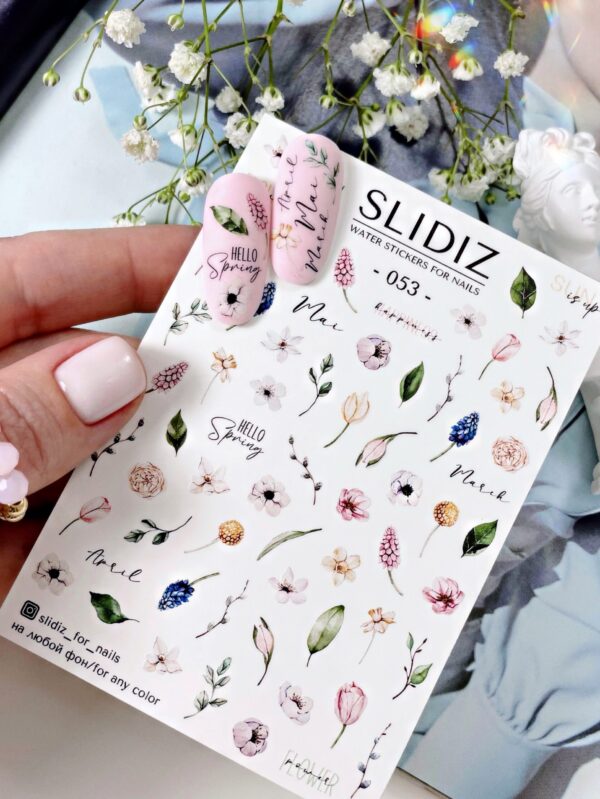 Slidiz - Wasseraufkleber - No.053