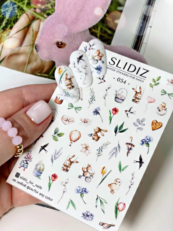 Slidiz - Wasseraufkleber - No.054