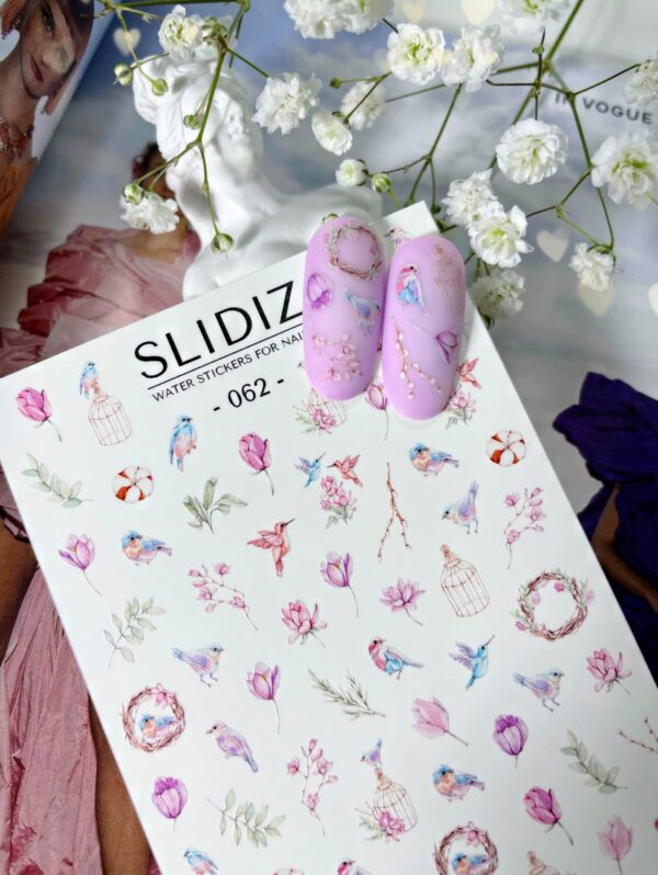 Slidiz - Wasseraufkleber - No.062