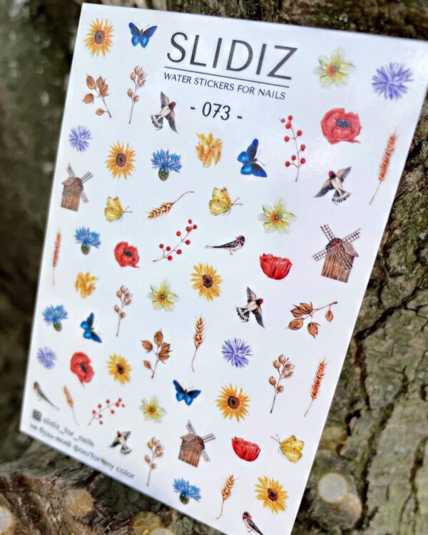 Slidiz - Wasseraufkleber - No.073