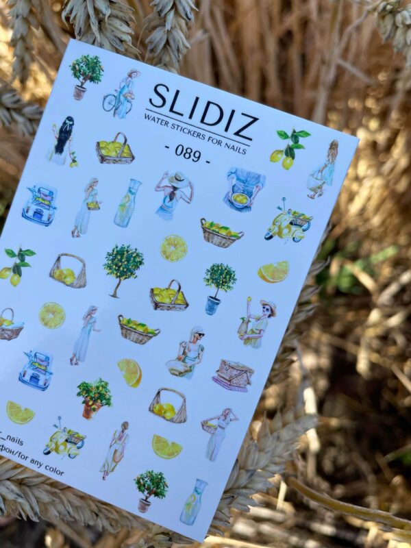 Slidiz - Wasseraufkleber - No.089