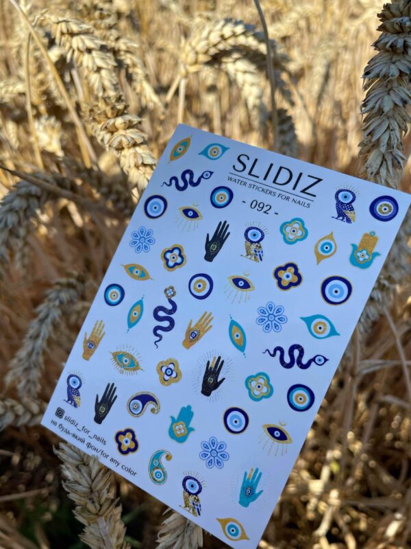 Slidiz - Wasseraufkleber - No.092
