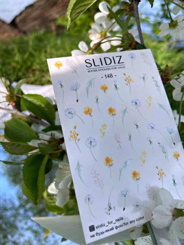 Slidiz - Wasseraufkleber - No.148