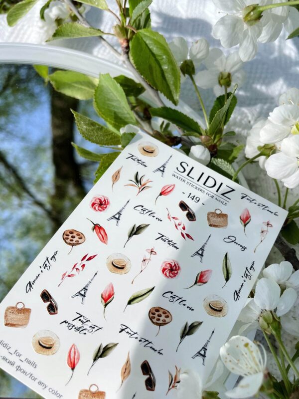 Slidiz - Wasseraufkleber - No.149
