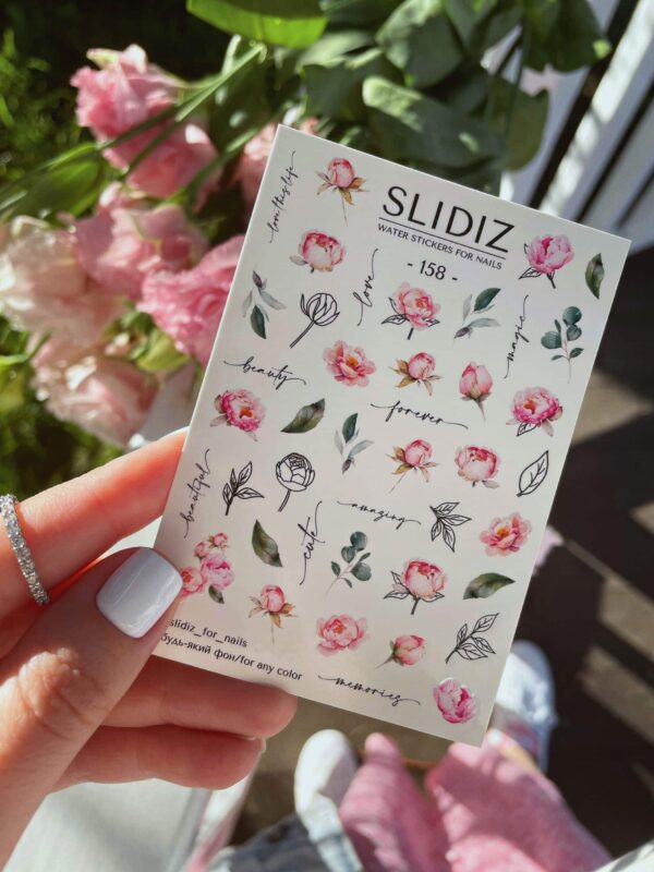 Slidiz - Wasseraufkleber - No.158