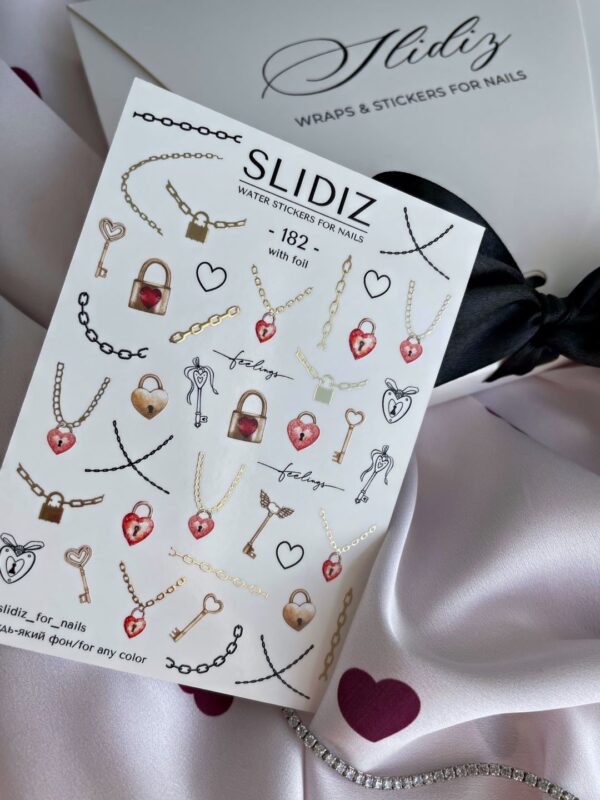 Slidiz - Wasseraufkleber - No.182