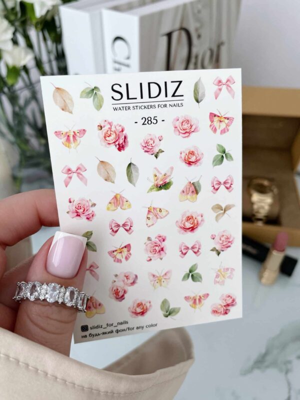 Slidiz - Wasseraufkleber - No.285