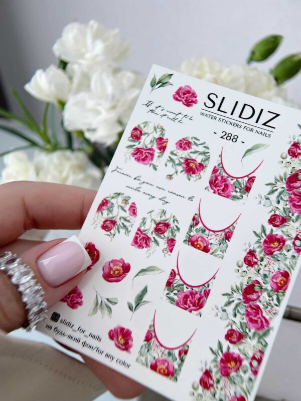 Slidiz - Wasseraufkleber - No.288