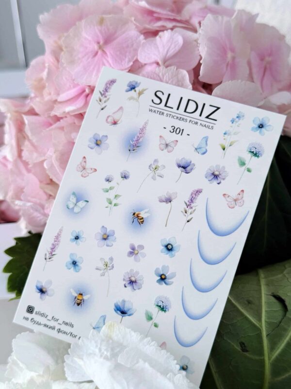 Slidiz - Wasseraufkleber - No.301