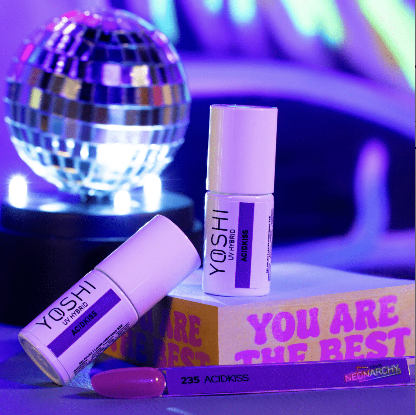 Yoshi - Gel Polish - 235 Acidkiss 6ml – Bild 2